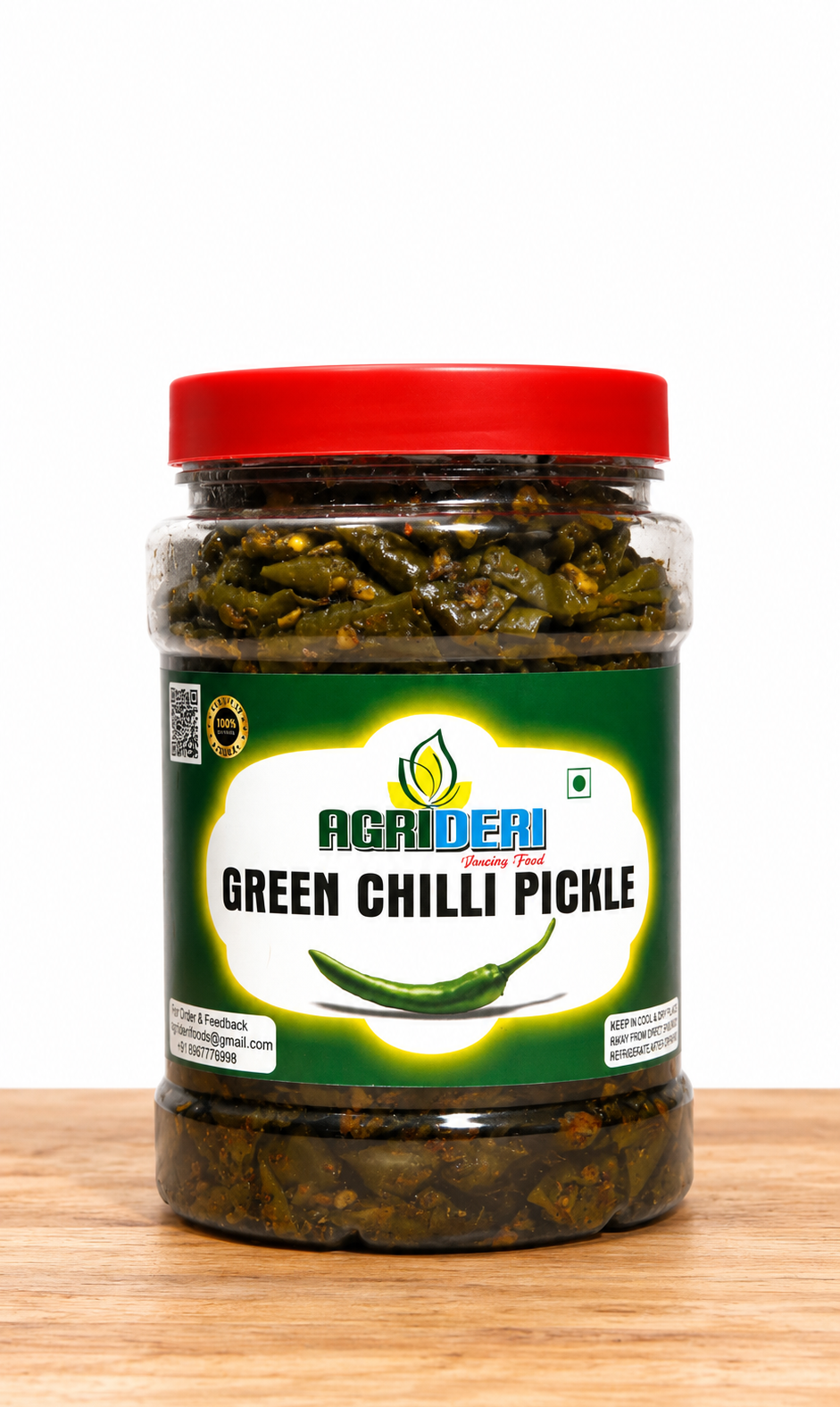 Green Chilli Achar